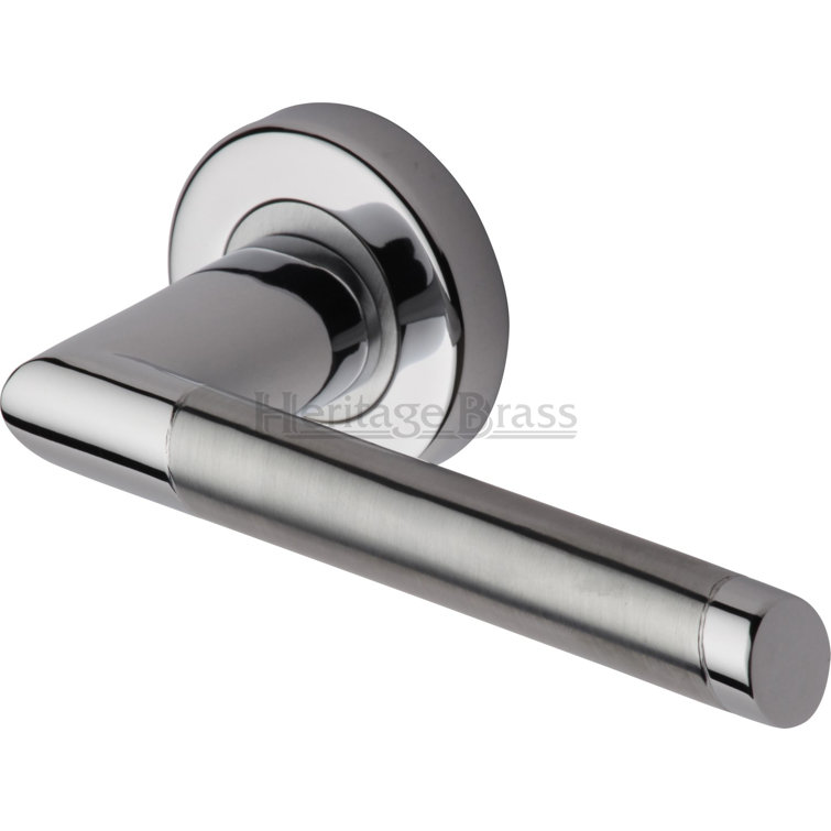 Heritage Brass Latch Door Handle Wayfair.co.uk